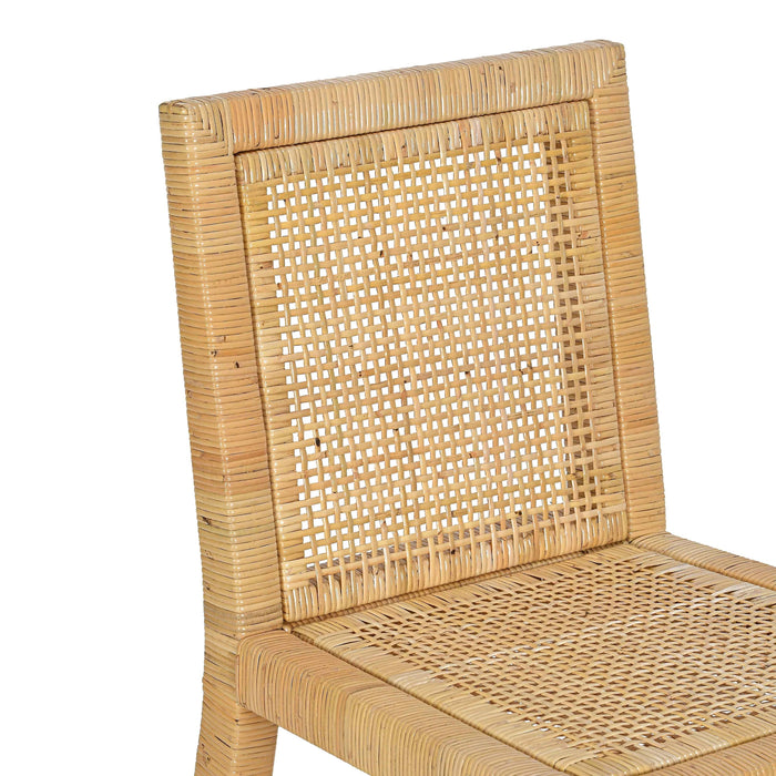 Amara Cream Contract-Grade Linen Dining Chair