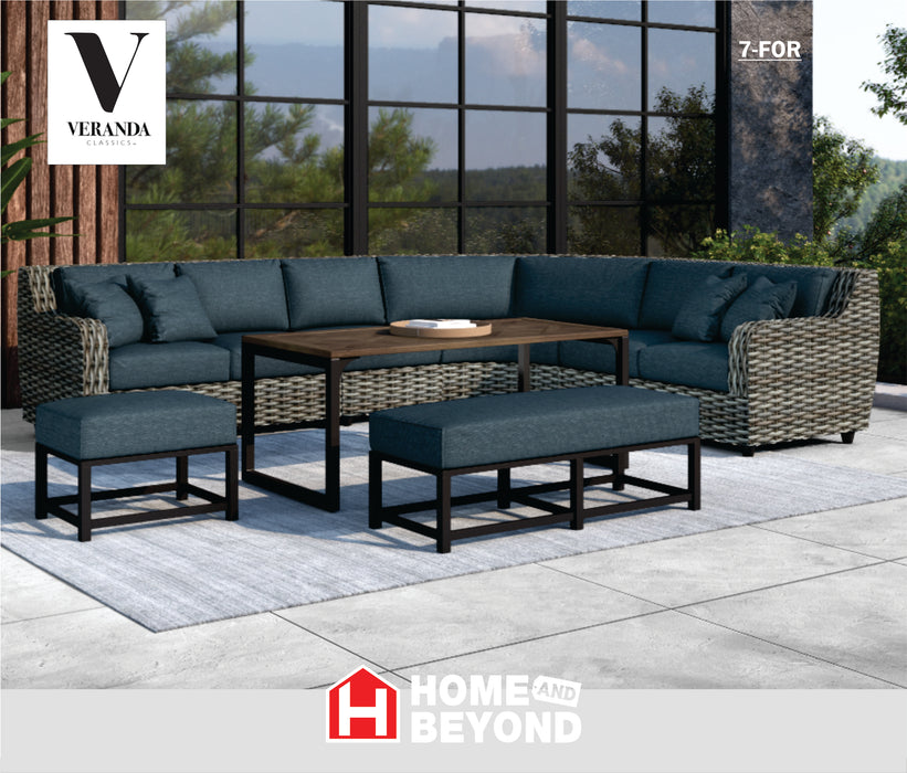 Anesis 7pc Sectional - Home And Beyond