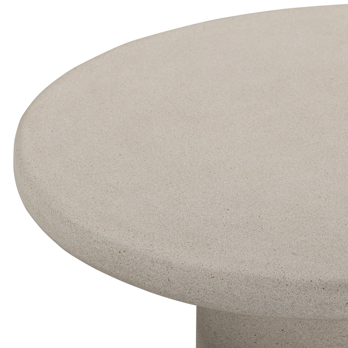 Jade Concrete Indoor/Outdoor Coffee Table (28"-34")