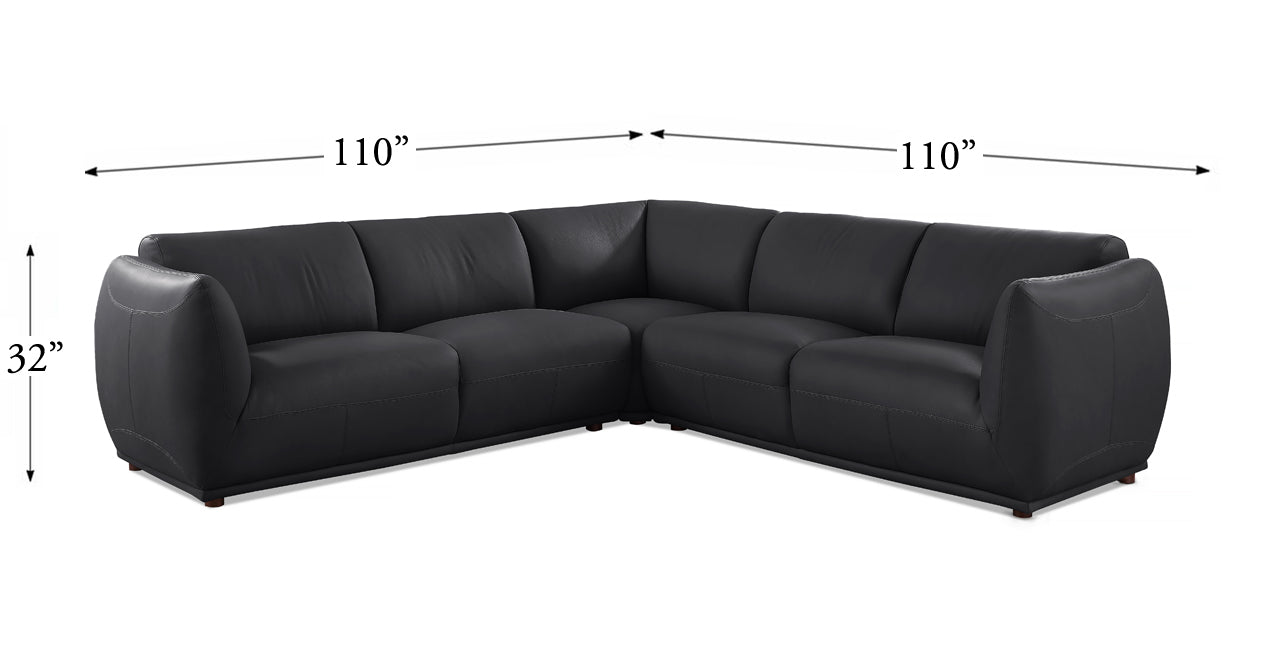 Moon Leather Sectional Collection