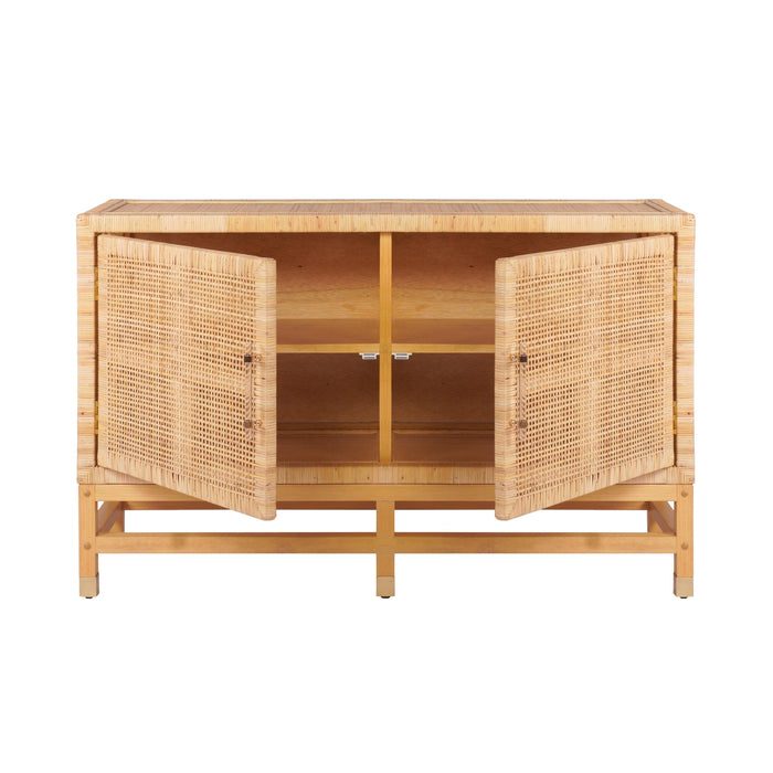 Amara 54" Woven Rattan Buffet