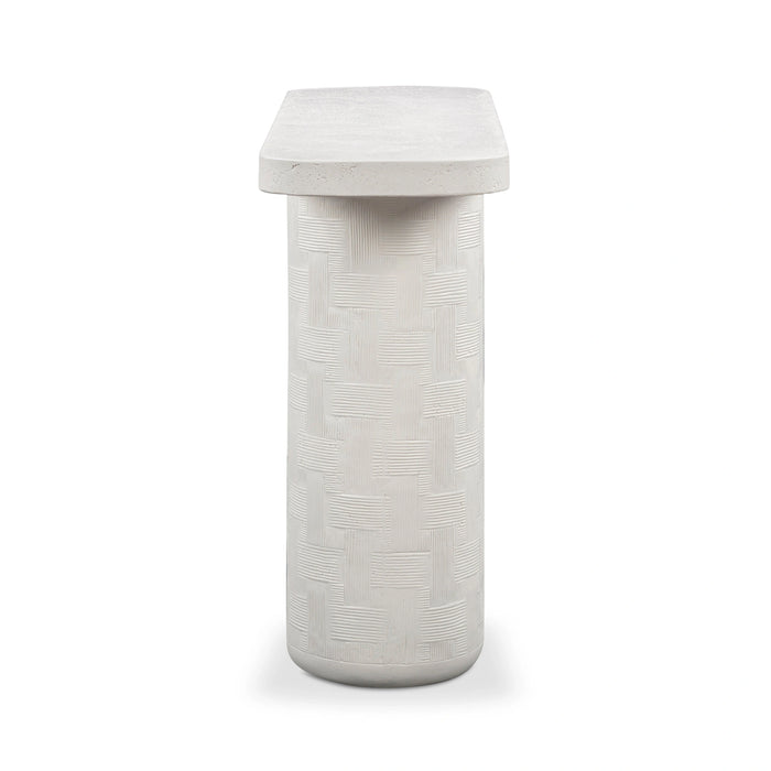 Suraya 55" Indoor/Outdoor Concrete Console Table