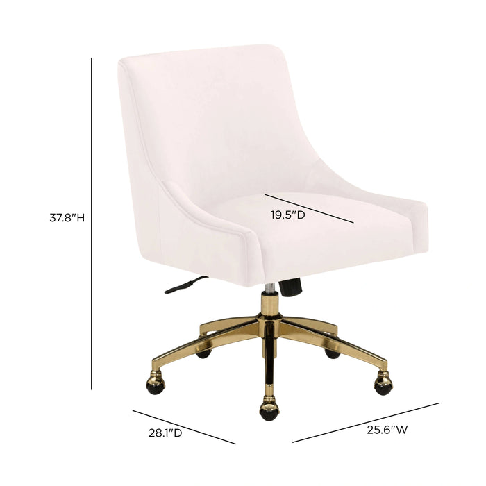 Beatrix Performance Velvet Office Swivel Chair