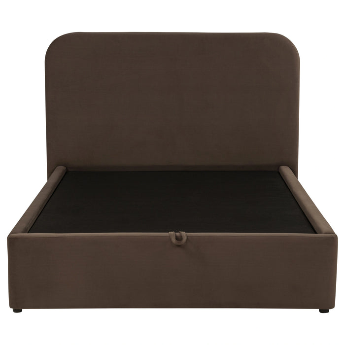 Anders Upholstered Storage Lift Platform Bed