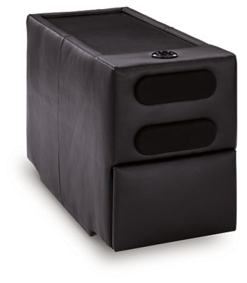 Modmax II Double Chaise Sectional with Audio Consoles - Home And Beyond