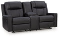 Mackmenville Reclining Loveseat with Console - Home And Beyond