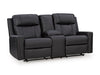 Mackmenville Reclining Loveseat with Console - Home And Beyond