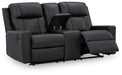 Mackmenville Reclining Loveseat with Console - Home And Beyond