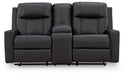Mackmenville Reclining Loveseat with Console - Home And Beyond