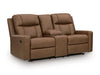 Mackmenville Reclining Loveseat with Console - Home And Beyond