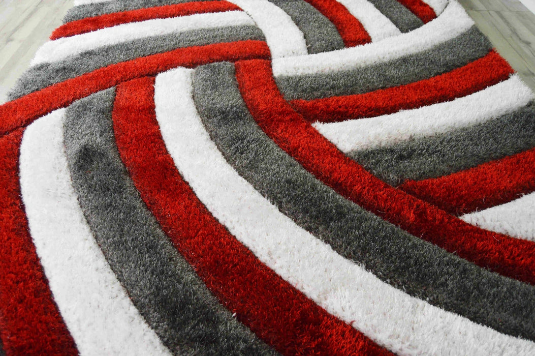4D SHAGGY Rug Design 6483