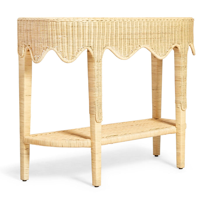 Sally 41" Natural Rattan Console Table