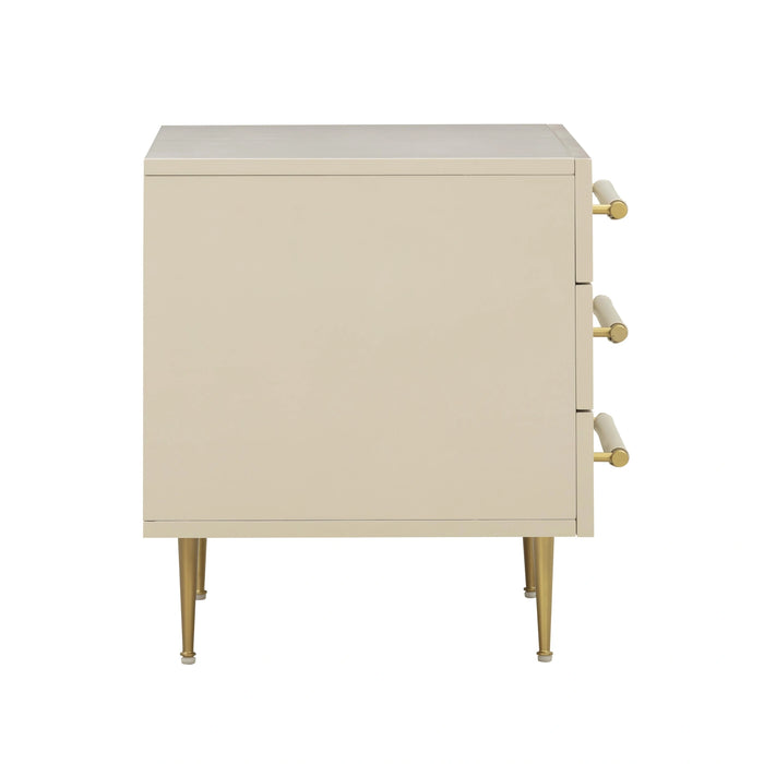 Trident 28" 3-Drawer Nightstand