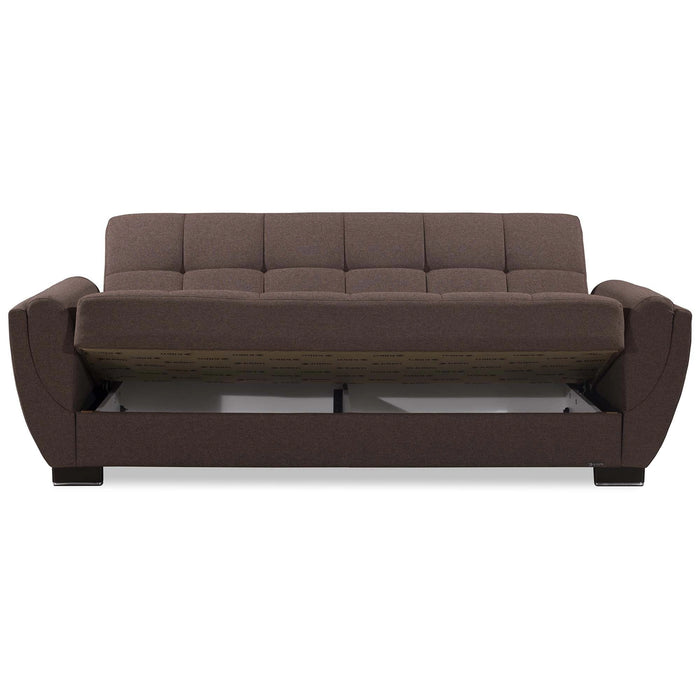 Ottomanson Armada Air Collection Upholstered Convertible Sofabed with Storage