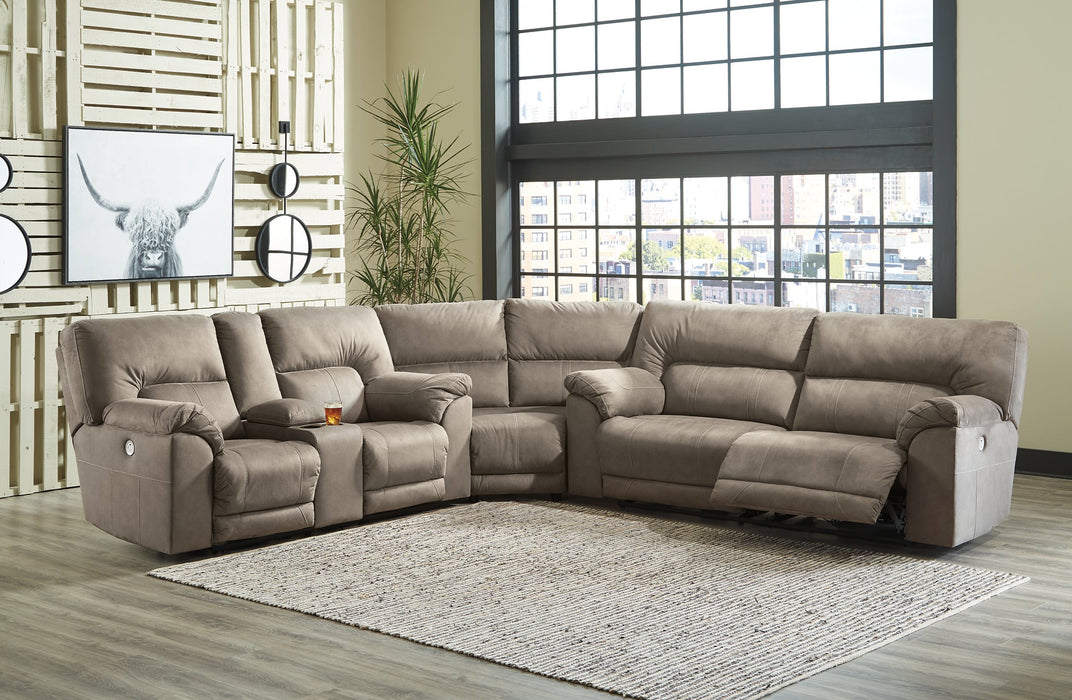 Cavalcade 3-Piece Power Reclining Sectional - Home And Beyond