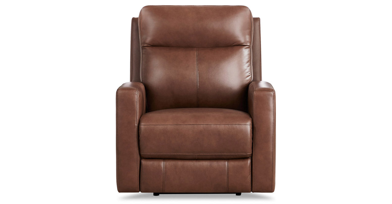 Brown Leather Recliner