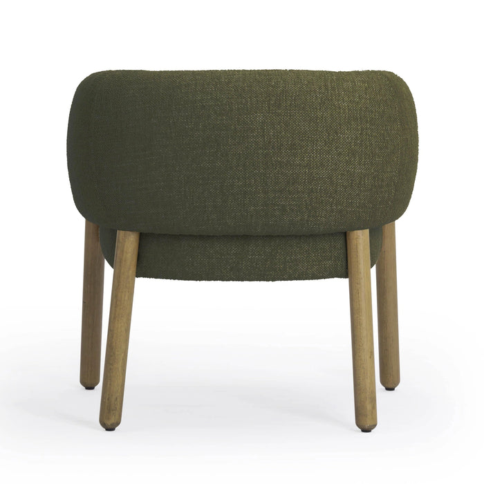 Foxy Textured Performance Fabric Accent Chair
