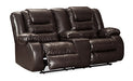 Vacherie Reclining Loveseat with Console - Home And Beyond