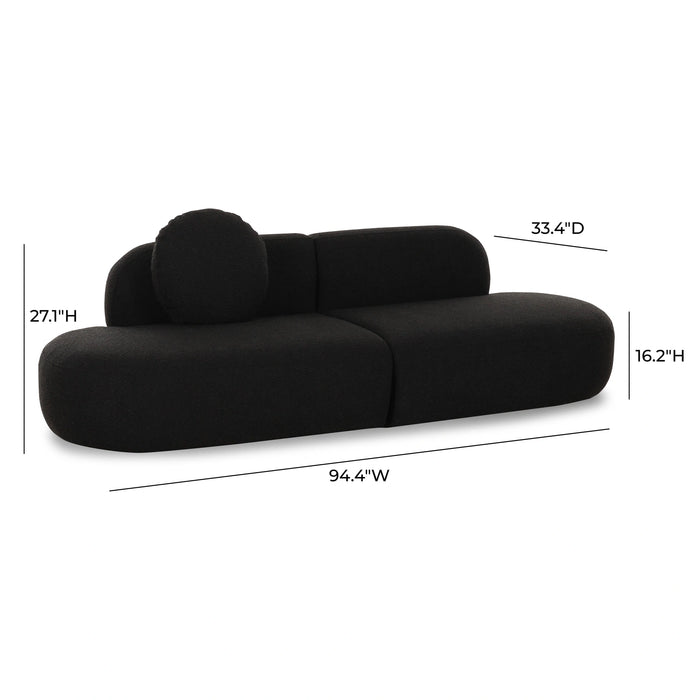 Broohah 94" Performance Fabric Sofa