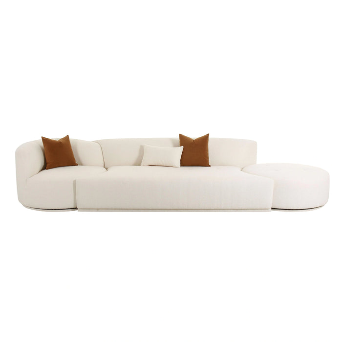 Fickle Cream Boucle Modular Sofa