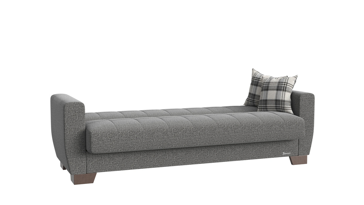 Ottomanson Barato Collection Upholstered Convertible Sofabed with Storage