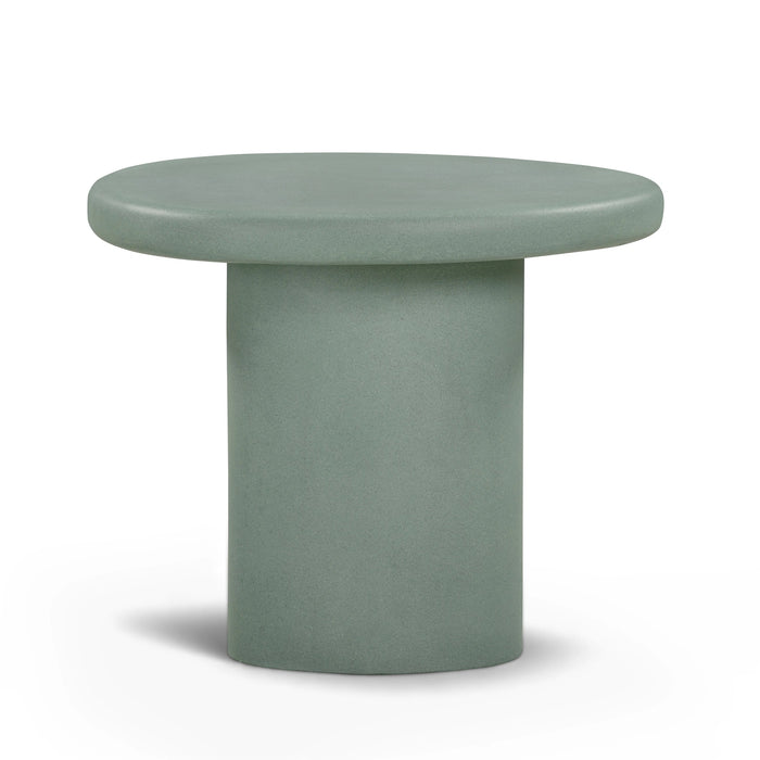 Jade Concrete Indoor/Outdoor Side Table