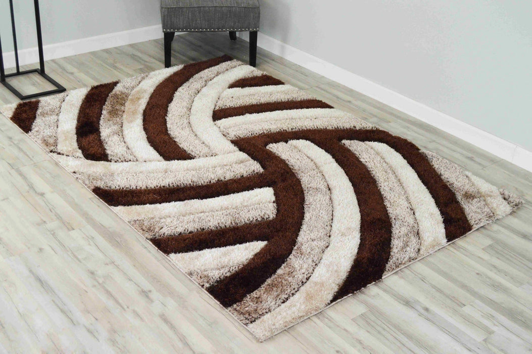 4D SHAGGY Rug Design 6483