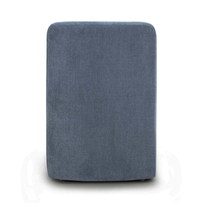 Dolce Performance Velvet Rolling Desk Chair