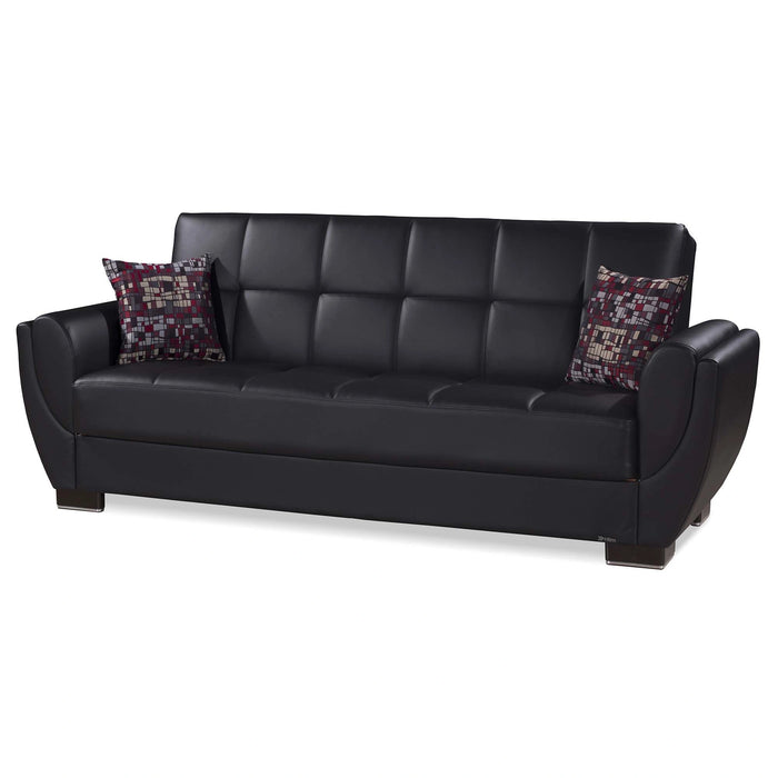 Ottomanson Armada Air Collection Upholstered Convertible Sofabed with Storage