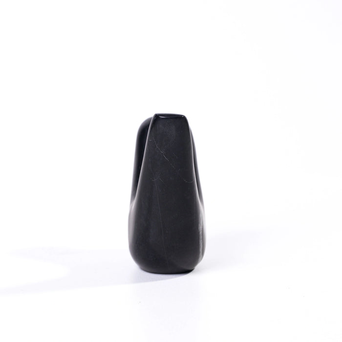 Black Marble Bird Statue