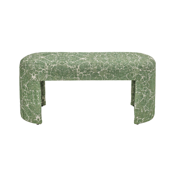 Greenspace 39" Rounded Upholstered Bench