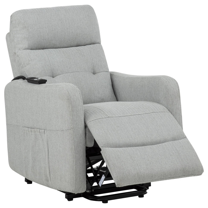 Dayes Upholstered Power Lift Recliner Chair