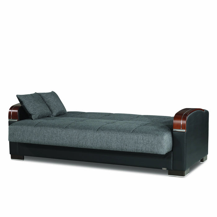 Ottomanson Mobimax Collection Upholstered Convertible Sofabed with Storage