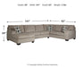 Ballinasloe 3-Piece Sectional with Chaise - Home And Beyond