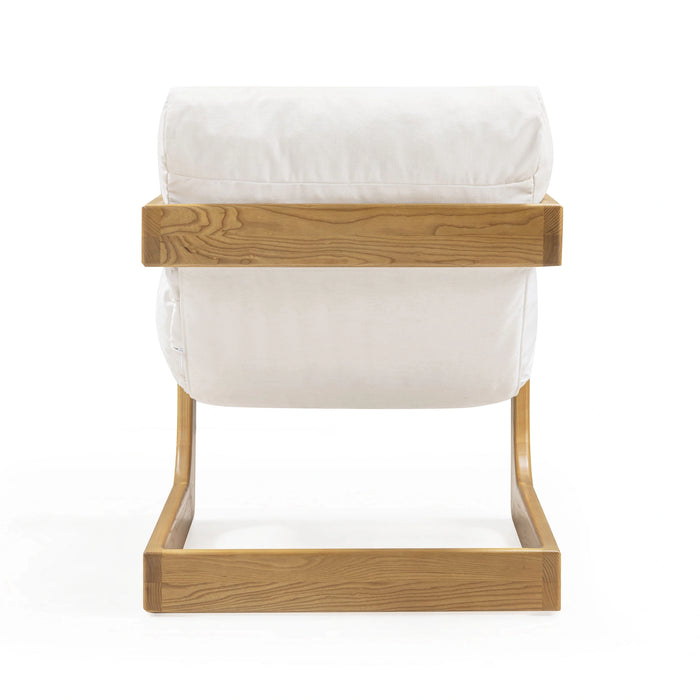 Palma Upcycled Performance Fabric Accent Chair