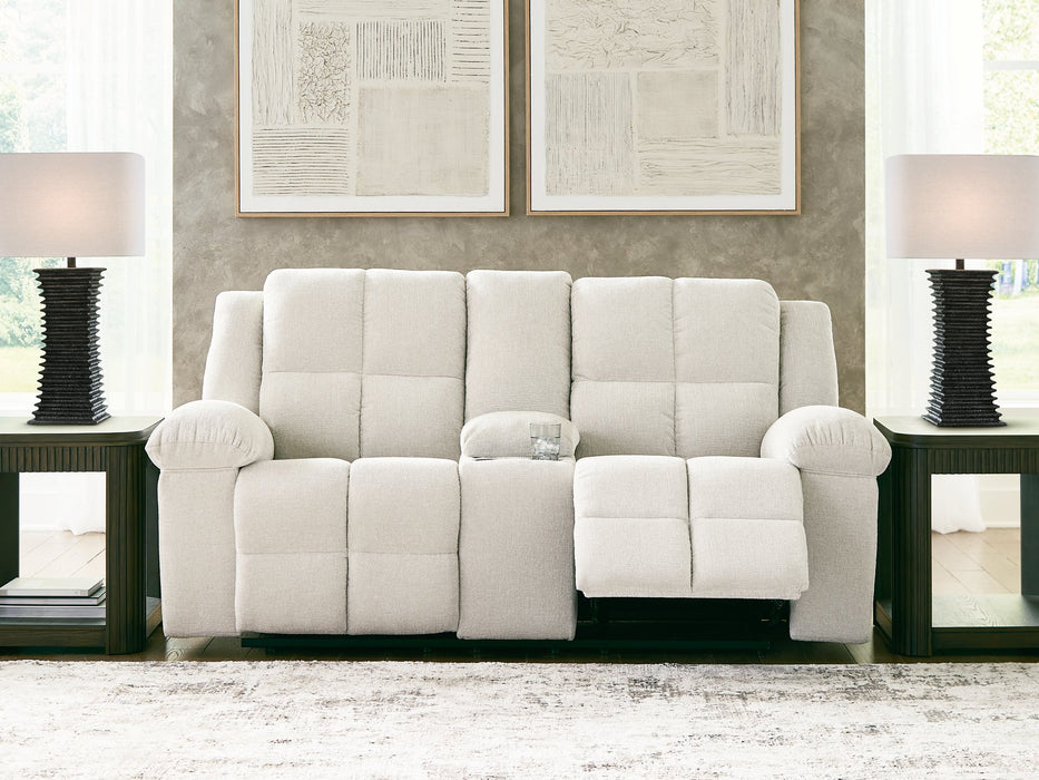Orlen Reclining Loveseat with Console - Home And Beyond