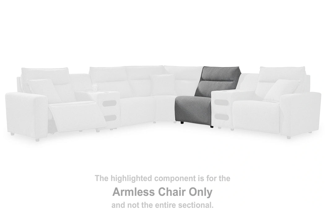 Modmax II Power Reclining Sectional with Audio Consoles