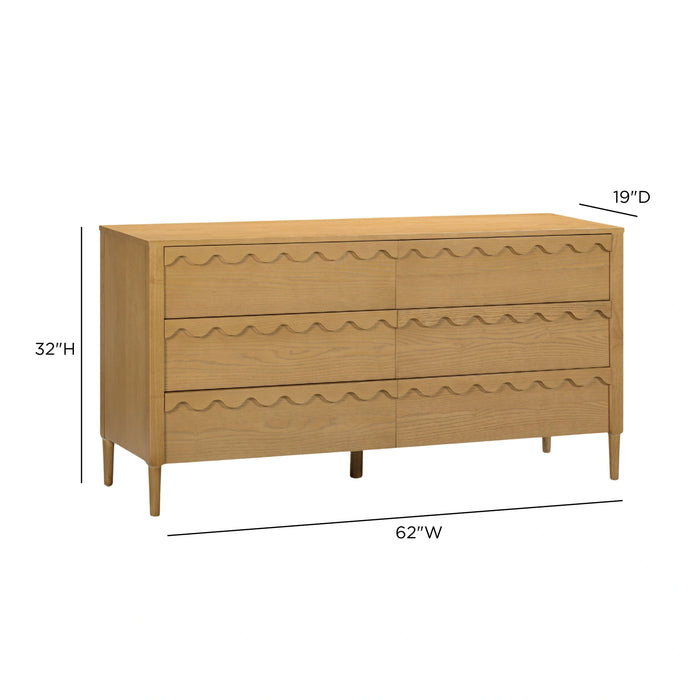 Oodle 62" 6-Drawer Dresser