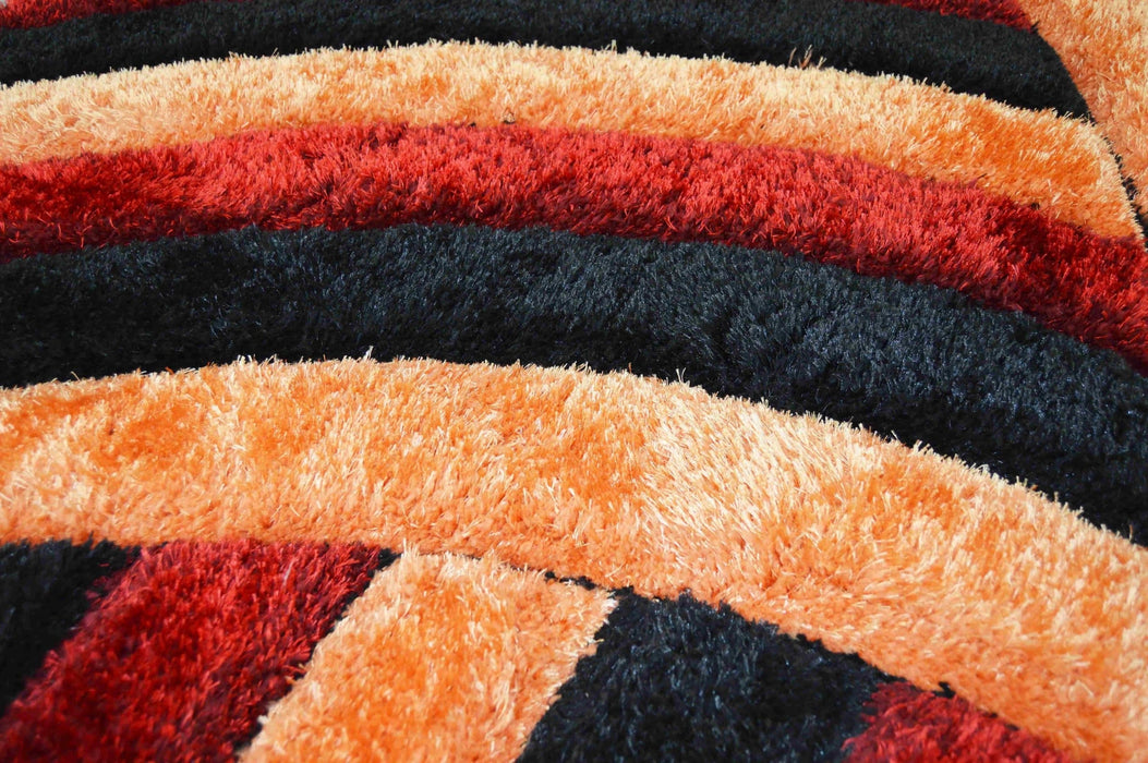 4D SHAGGY Rug Design 6483
