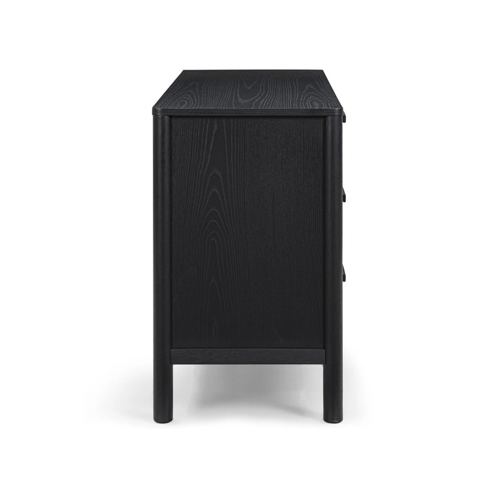 Tyra 62" Ash 6-Drawer Dresser