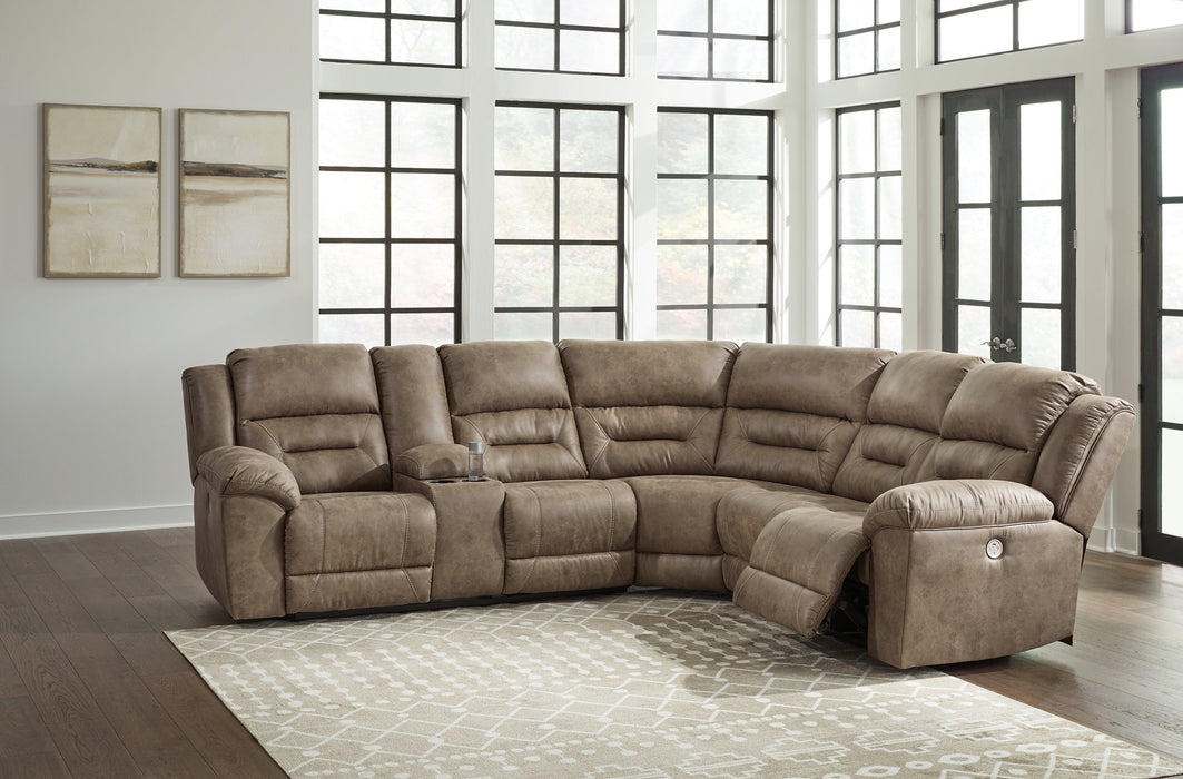 Ravenel Power Reclining Sectional - Home And Beyond