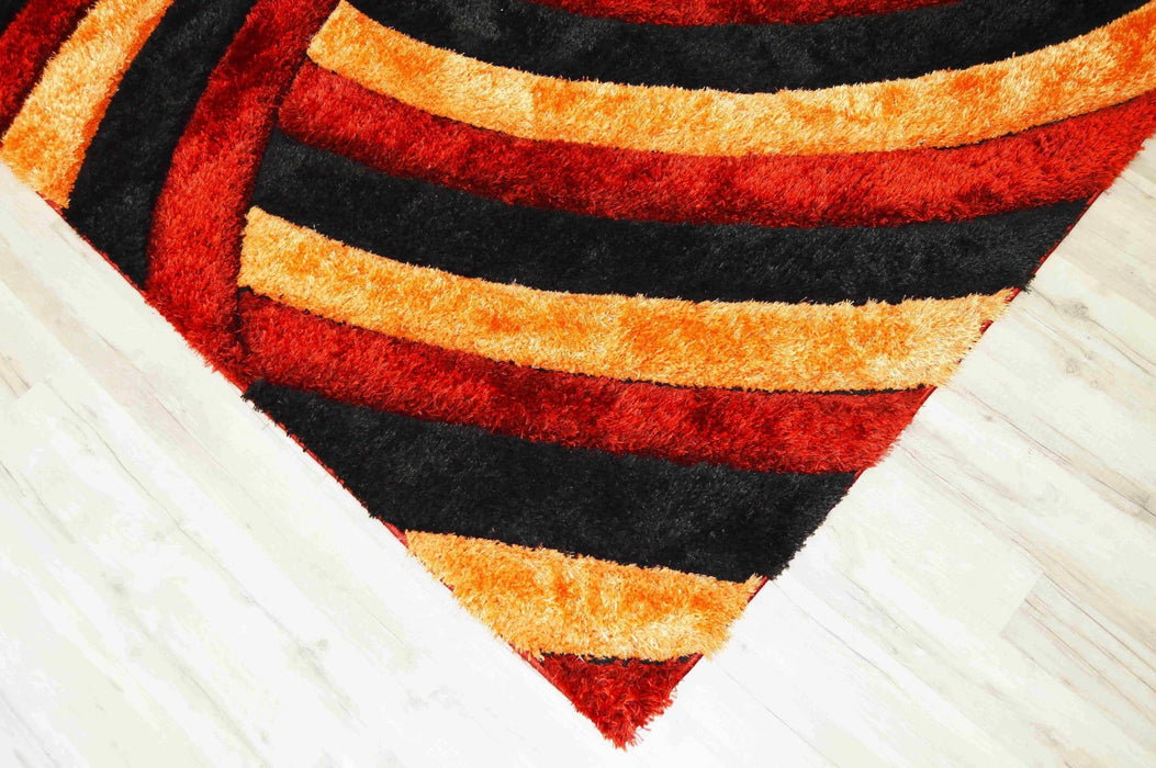 4D SHAGGY Rug Design 6483