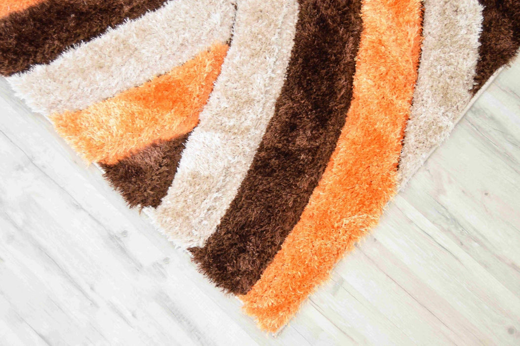 4D SHAGGY Rug Design 6483