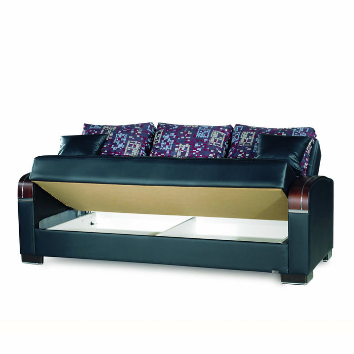 Ottomanson Mobimax Collection Upholstered Convertible Sofabed with Storage