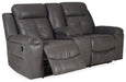 Jesolo Reclining Loveseat with Console - Home And Beyond