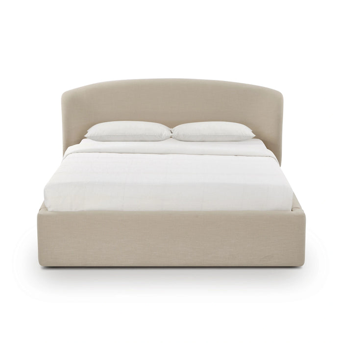 Corey Upcycled Performance Linen Storage Bed