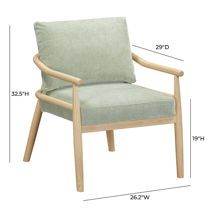 Dixie Performance Chenille Velvet Accent Chair