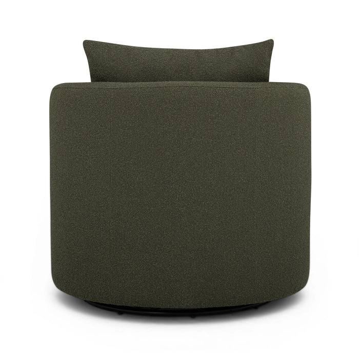 Silvi Performance Boucle Swivel Accent Chair