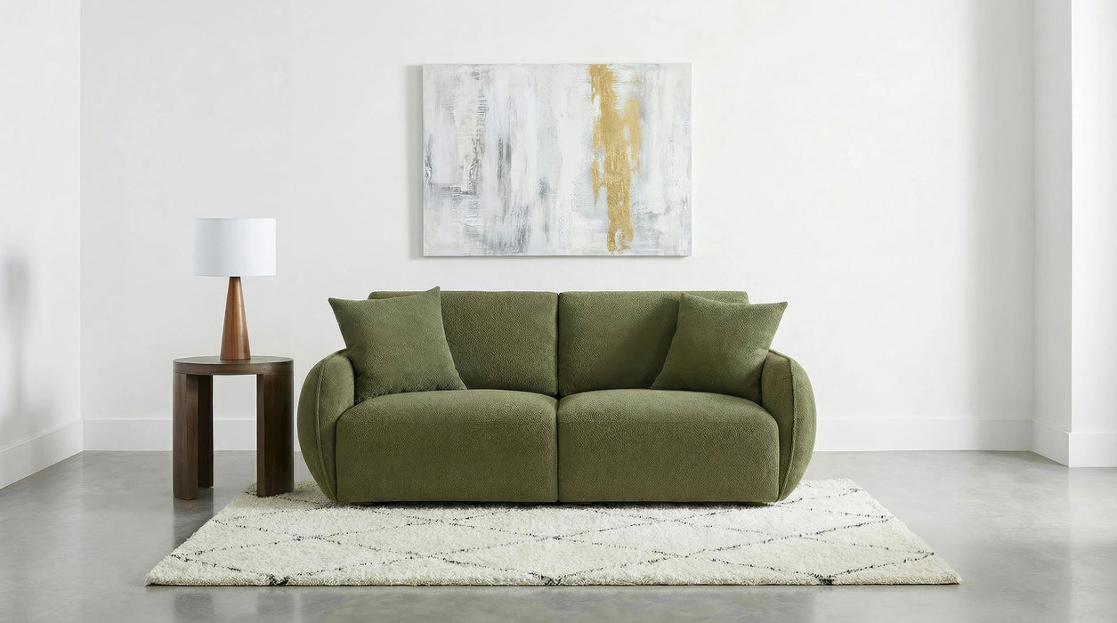 Elysia Fabric Upholstered Modular Loveseat