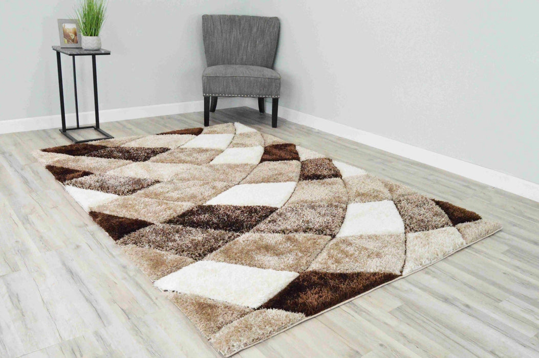 6492 Brown - 4D Shaggy